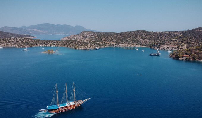 Voyage à vélo - Les Cyclades et îles Saroniques à vélo et bateau
